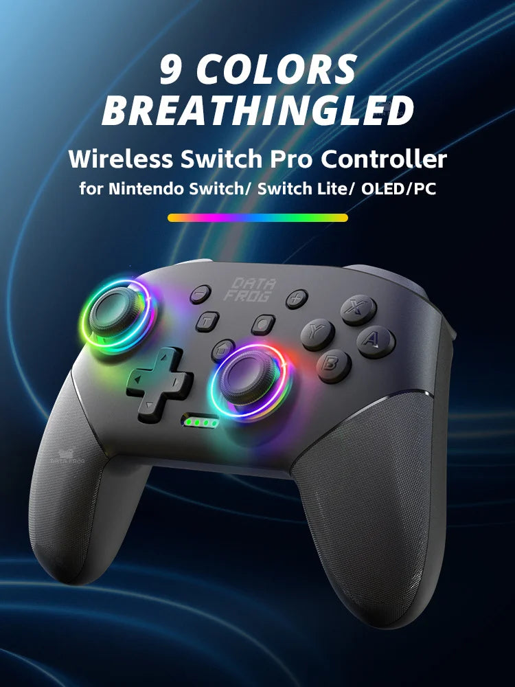 Controllore DATA FROG S80 Elite Edition per Nintendo Switch / Switch Lite / OLED / PC Wireless Bluetooth
