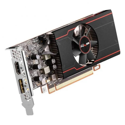 Sapphire Pulse AMD Radeon RX 6400 con 4 GB GDDR6, AMD RDNA 2, nero