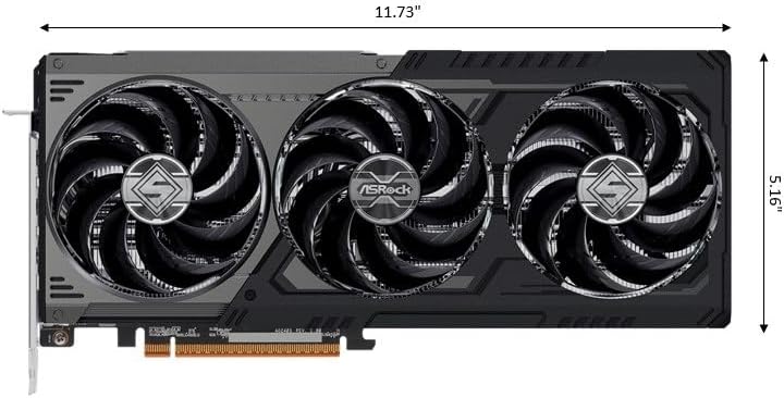 ASRock AMD Radeon RX 9070 XT Steel Legend Dark 16GB DDR6 Scheda Grafica