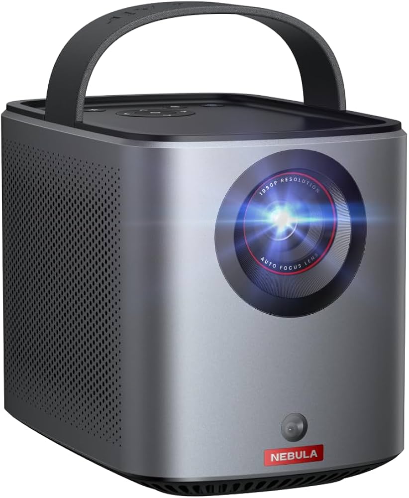 Nebula Mars 3 Air batteria integrata, 2,5h proiettore portatile da 400 ANSI-lumen, Google TV