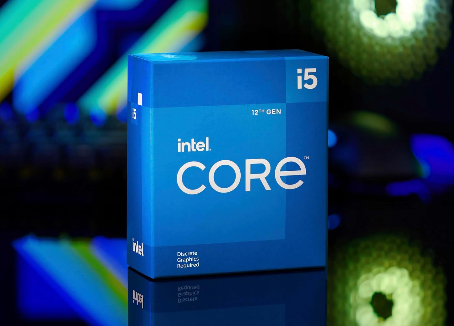 Intel Core i5-12400F - Processore desktop di 12° generazione, 2.5GHz, 6 core, LGA1700, RAM DDR4 e DDR5 fino a 128GB)
