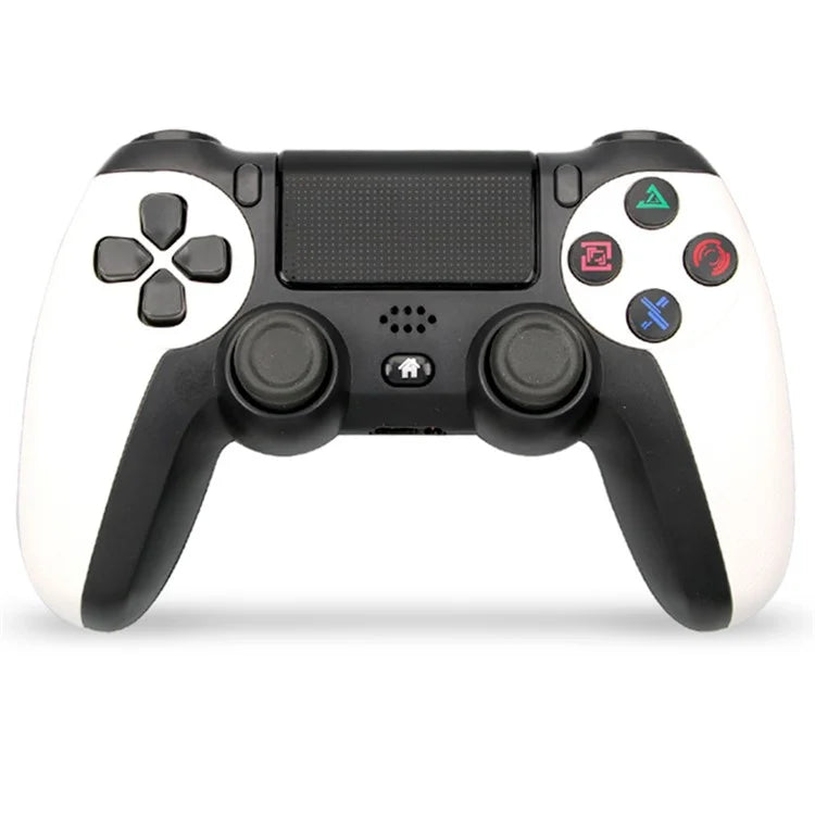 KM048 Bluetooth Wireless Controller per PS4 Cordless Game Handle 4.0 con Light Bar Supporta 6-assi, Funzione Vibrazione