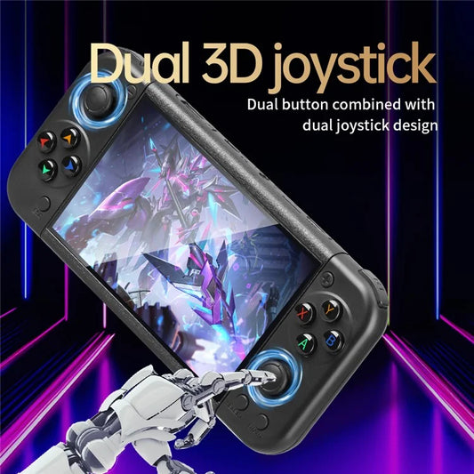 Rg50xx Schermo da 5 Pollici Con Console Portatile Supporto Linux System HD TV Output,