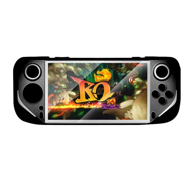 Console portatile per videogiochi da 5 pollici E6 con sistema Android - Nero