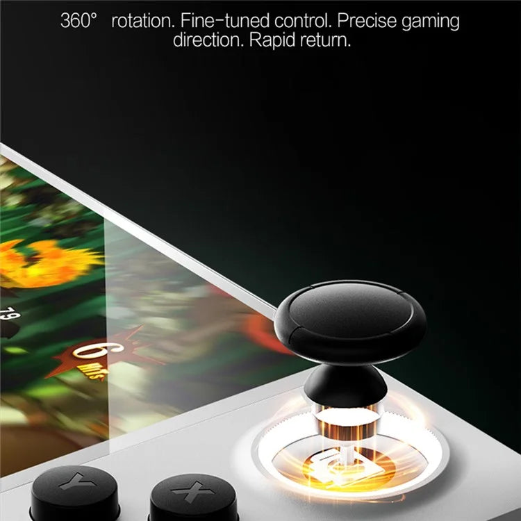 Console portatile per videogiochi da 5 pollici E6 con sistema Android - Nero