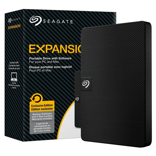 Seagate Expansion, 4 TB, External Hard Drive HDD, 3.5 Inch, USB 3.0