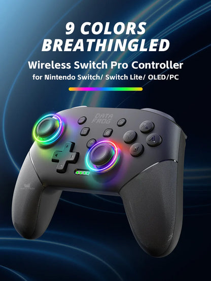 Controllore DATA FROG S80 Elite Edition per Nintendo Switch / Switch Lite / OLED / PC Wireless Bluetooth