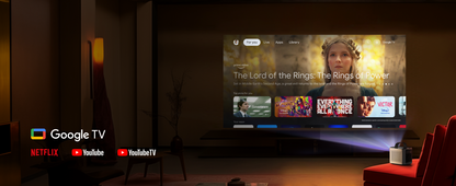 Nebula Mars 3 Air batteria integrata, 2,5h proiettore portatile da 400 ANSI-lumen, Google TV