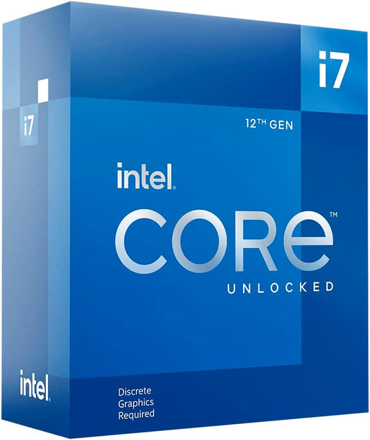Intel® Core™ i7-12700K, processore desktop  core fino a 5,0 GHz sbloccato LGA1700 serie 600 chipset 125 W