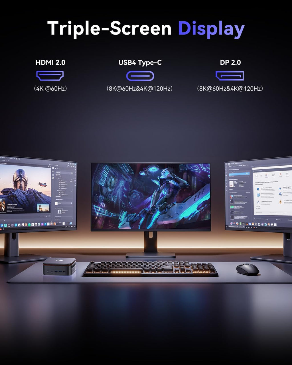 NiPoGi Gust Ryzen 9 8945HS (780M) 32GB -1TB GAMING