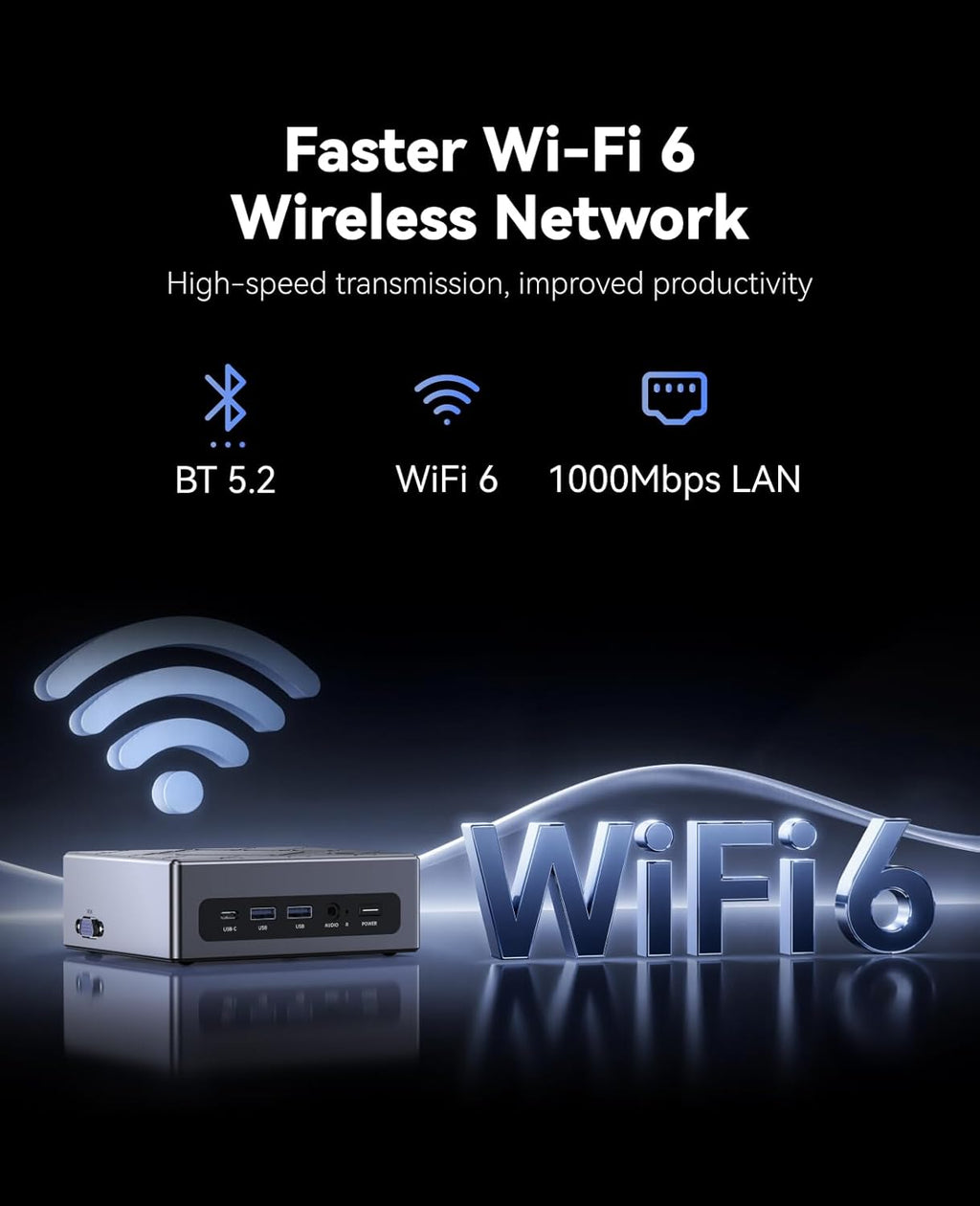 NiPoGi CK10 PC 16GB-512GB Ιntel i5-12600H