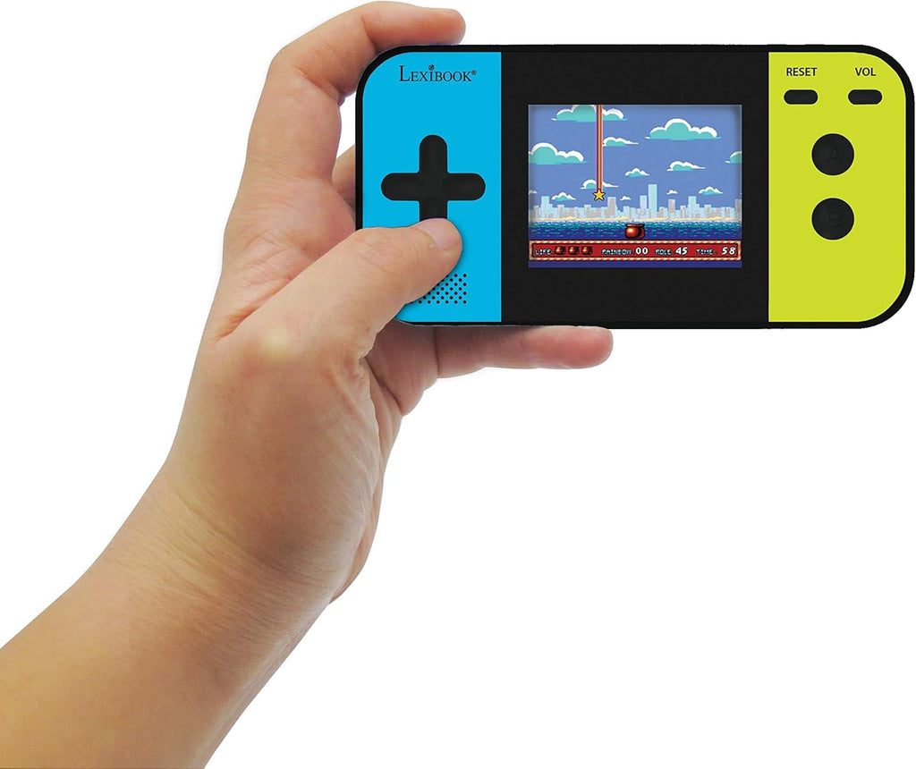 Lexibook- Console di Gioco Portatile Compact Cyber Arcade, 250 Giochi, LCD, Batteria, Videogioco Bambino Adolescente