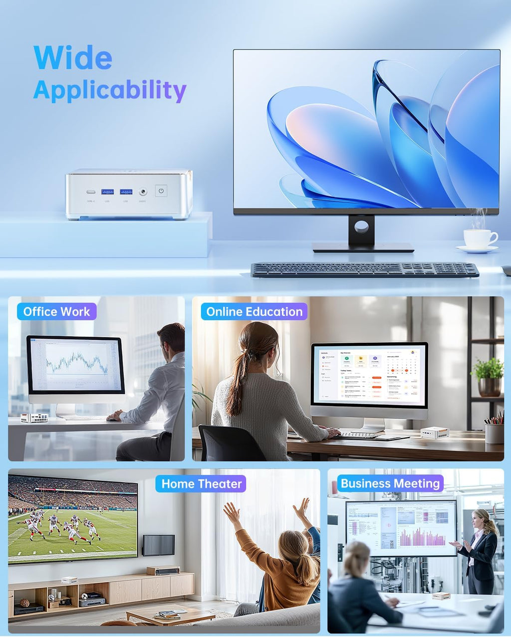 Mini Pc NiPoGi Essenx E2 PC 16GB 512GB AlderLake N95