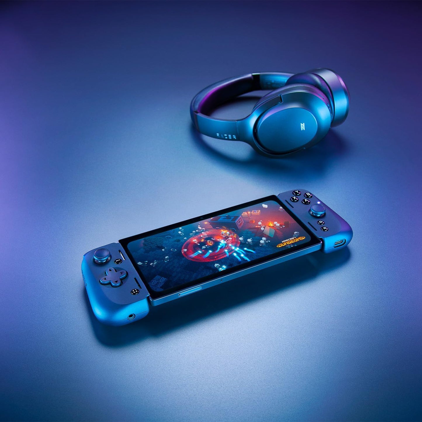 Razer Edge - Dispositivo Portatile per il Gaming su Android con Kishi V2 Pro 128GB+MICRO 256GB (Qualcomm Snapdragon G3X Gen 1, Touchscreen 6,8" 144 Hz AMOLED FHD+, PC, (SEMINUOVA)