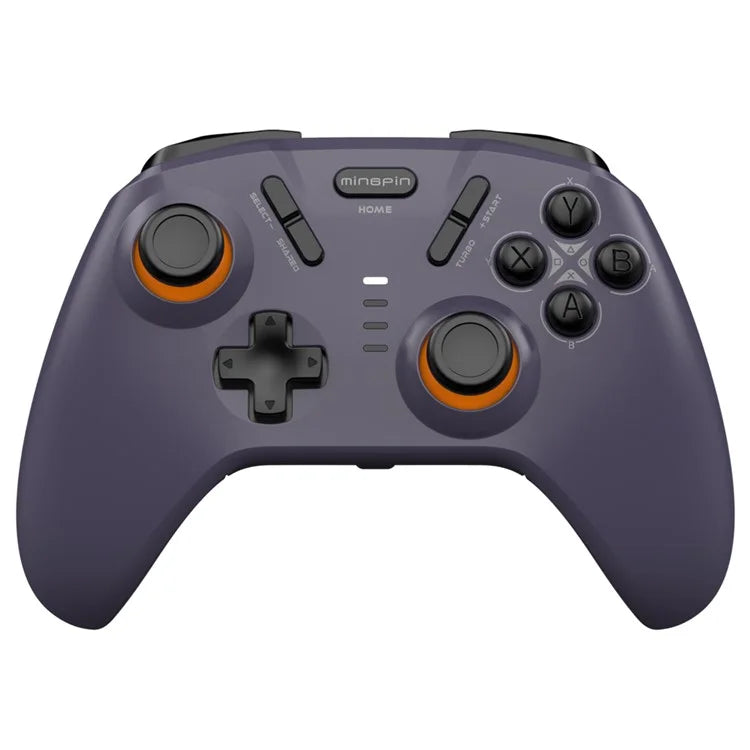 MINGPIN White Tiger S821 Pro Controller da Gioco Bluetooth per Nintendo Switch / PS4 / Android / iOS / PC / STEAM - Viola