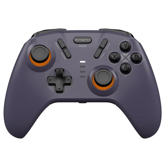 MINGPIN White Tiger S821 Pro Controller da Gioco Bluetooth per Nintendo Switch / PS4 / Android / iOS / PC / STEAM - Viola