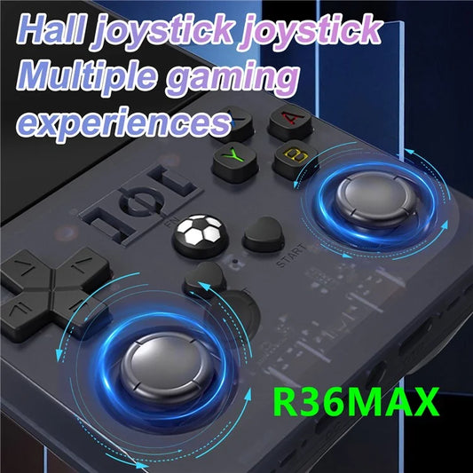 Console portatile R36 Max  Schermo 4 pollici, con scheda da 128 GB