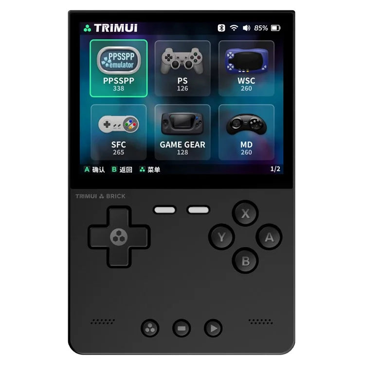 Console portatile da gioco  TRIMUI BRICK 64Gb con schermo IPS da 3,2 pollici, open source, per giochi retrò
