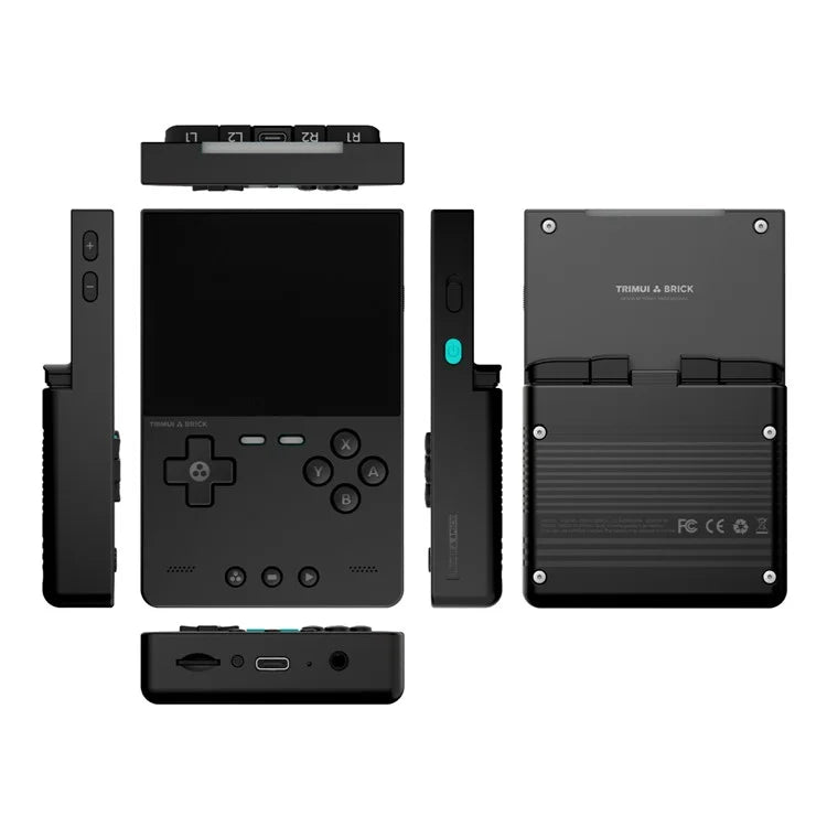 Console portatile da gioco  TRIMUI BRICK 64Gb con schermo IPS da 3,2 pollici, open source, per giochi retrò