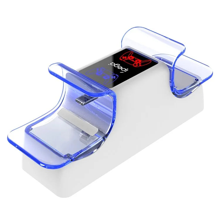 IPEGA PG-P5003 Stazione di ricarica per controller dual per PS5 Base di ricarica con indicatore luminoso LED Dock di ricarica di ricambio