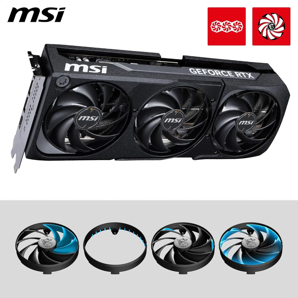MSI GeForce RTX 5070 Ti 16G SHADOW 3X OC – 16 GB GDDR7