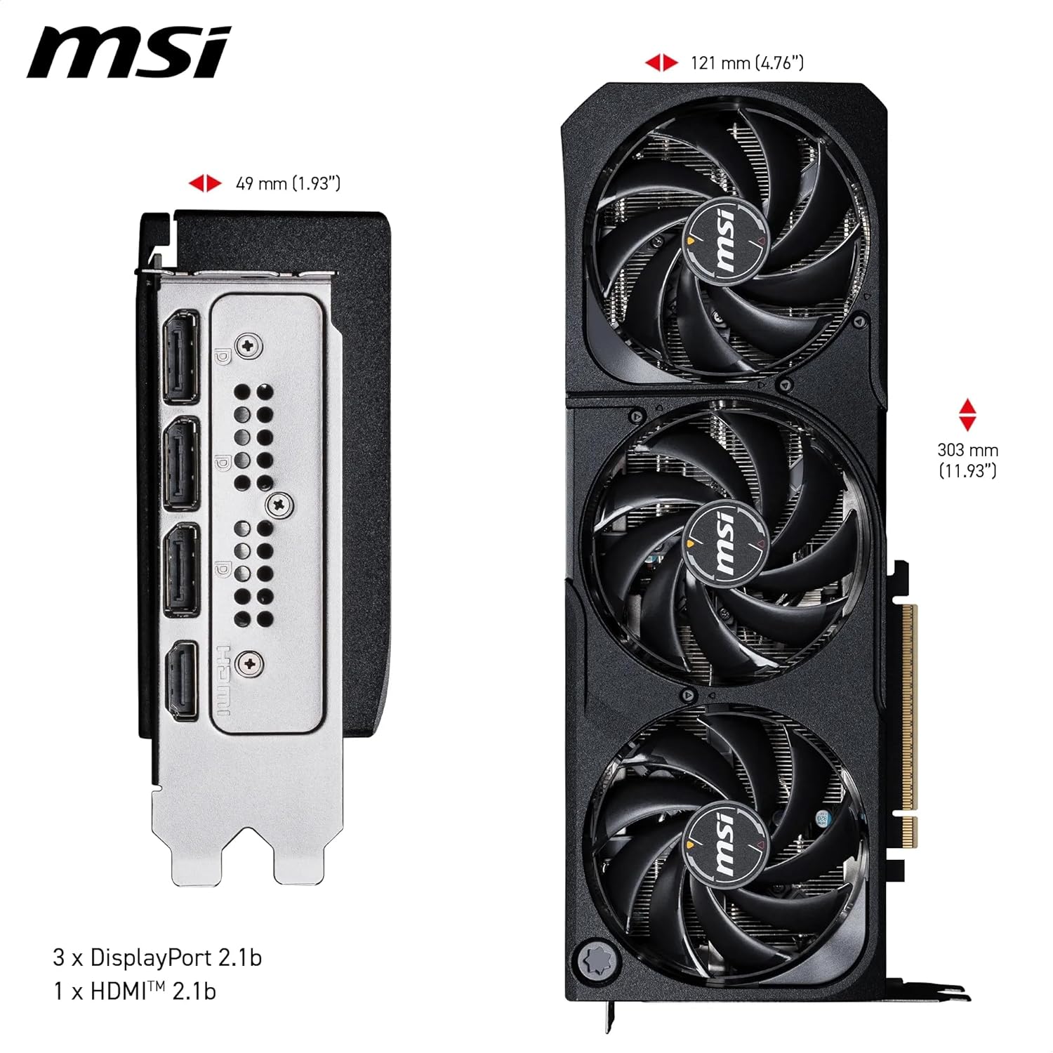 MSI GeForce RTX 5070 Ti 16G SHADOW 3X OC – 16 GB GDDR7