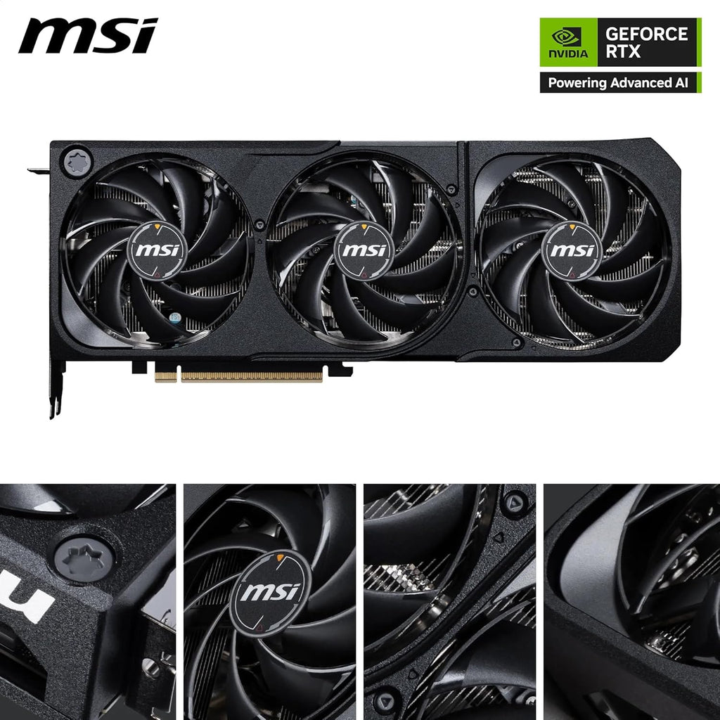 MSI GeForce RTX 5070 Ti 16G SHADOW 3X OC – 16 GB GDDR7
