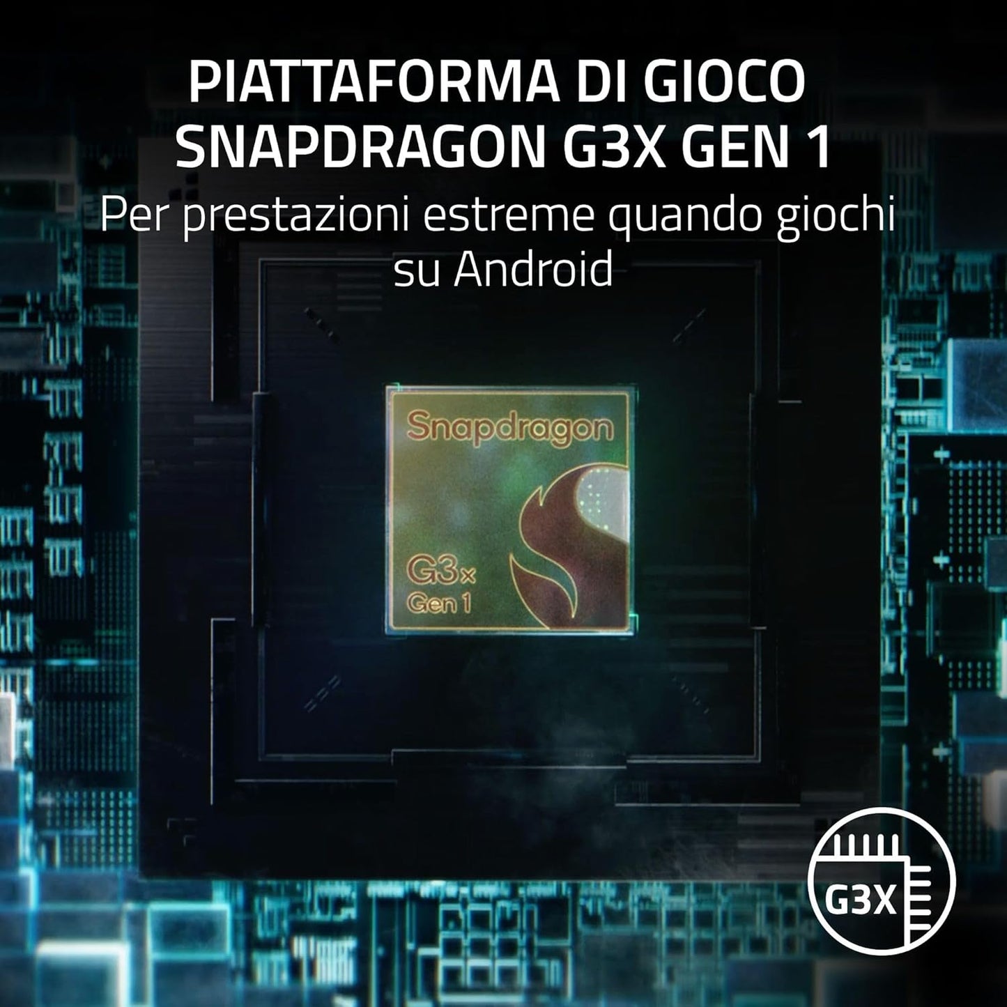 Razer Edge - Dispositivo Portatile per il Gaming su Android con Kishi V2 Pro 128GB+MICRO 256GB (Qualcomm Snapdragon G3X Gen 1, Touchscreen 6,8" 144 Hz AMOLED FHD+, PC, (SEMINUOVA)