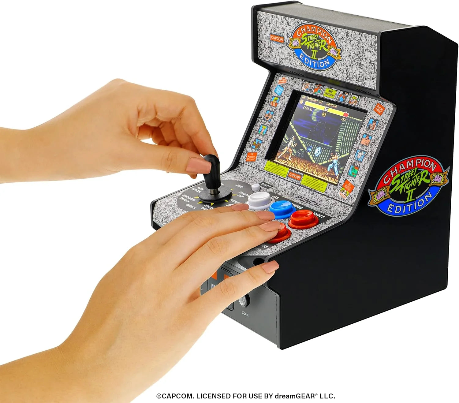 MY ARCADE 7.5″” Collectible Street Fighter II Champion Edition Micro Player (Premium Edition)