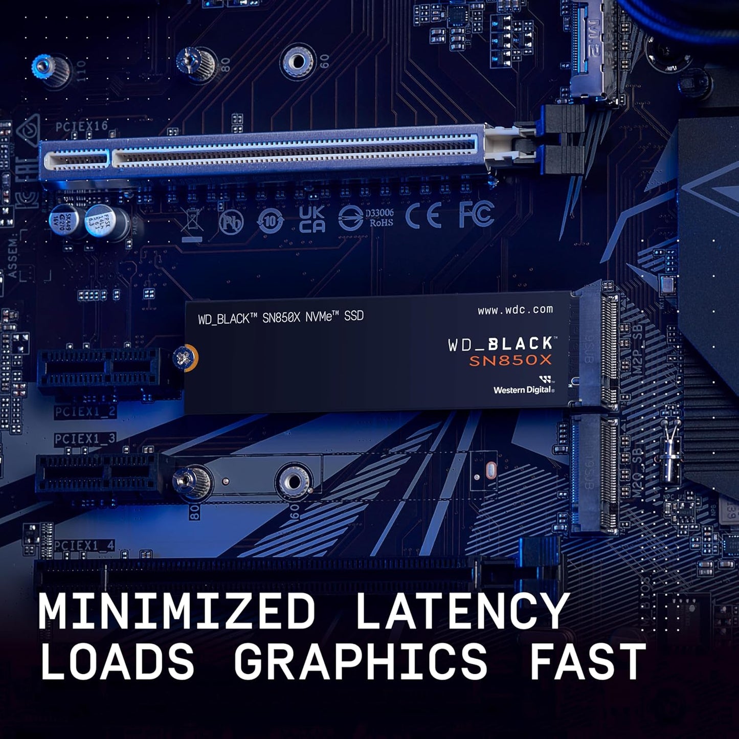 WD_BLACK SN850X 1TB Interno SSD, M.2 2280 NVMe
