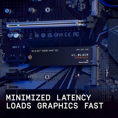 WD_BLACK SN850X 1TB Interno SSD, M.2 2280 NVMe