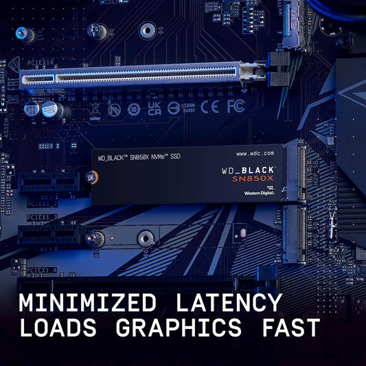 WD_BLACK SN850X 1TB Interno SSD, M.2 2280 NVMe