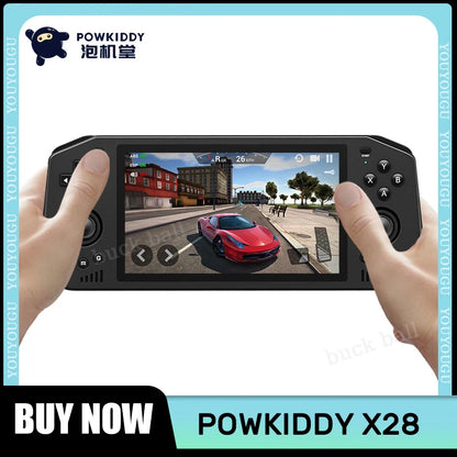 POWKIDDY X28 Console di gioco portatile Sistema Android 11 memoria 64gb + micro 128gb Google Store