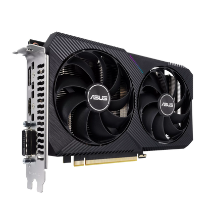 ASUS DUAL NVIDIA GeForce RTX 3050 OC Edition Scheda Video 6 GB GDDR6