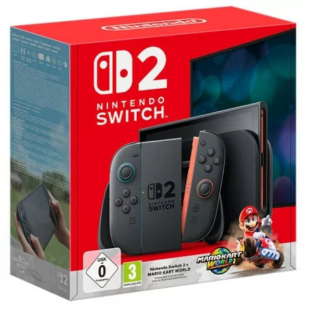 Nintendo Switch 2 + Mario Kart World 256GB Touch screen